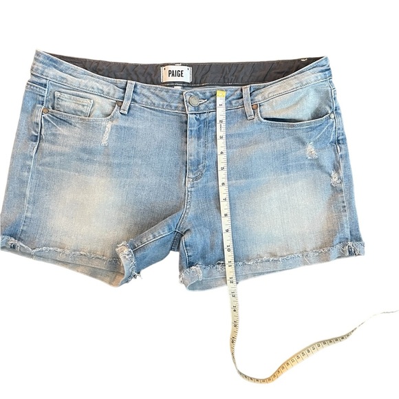 PAIGE WOMENS jimmy jimmy SHORT SEAM RAW CUFF SIZE 32 - Picture 3 of 9